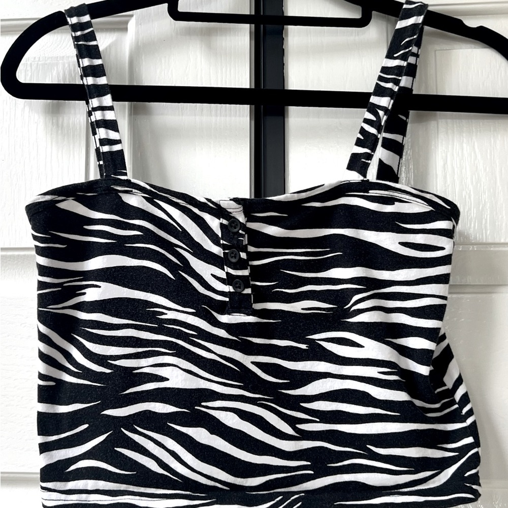 Cropped John Galt/Brandy Melville tank